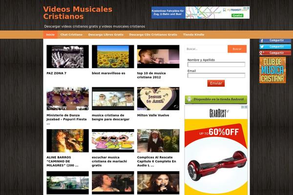 videosmusicalescristianos.com site used Portal