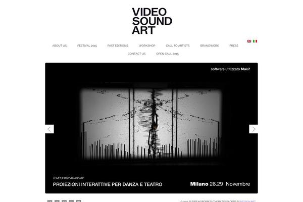 videosoundart.com site used Slider Responsive Theme