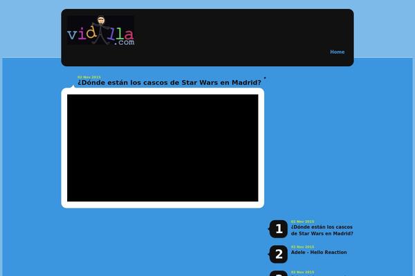 vidilla.com site used Selecta