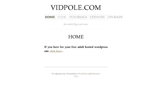 Site using Front End Upload plugin