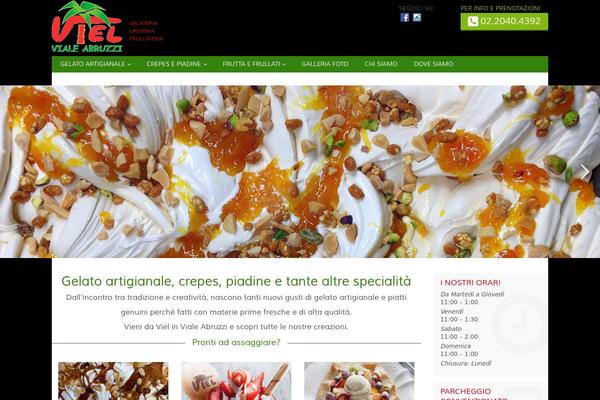 Tempera theme site design template sample