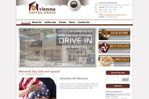 viennacoffeehouse.net site used Charity-wp11