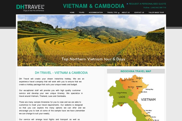 vietnamtours.pro site used Vietnamtours