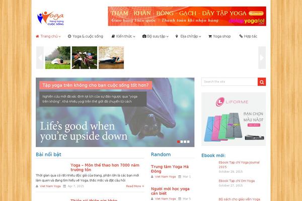 Frontpage theme site design template sample