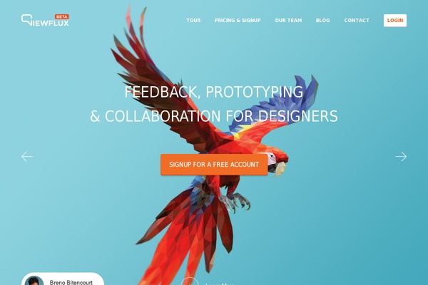 viewflux.com site used Viewflux_v2