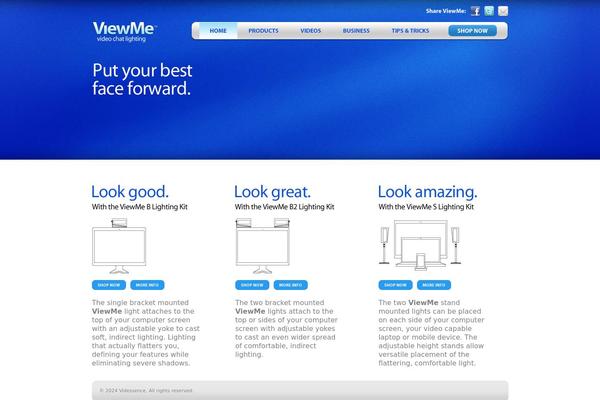 viewmelight.com site used Wooviewme