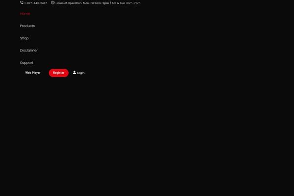 Site using Video-popup plugin