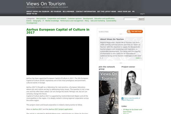Carrington Blog theme site design template sample
