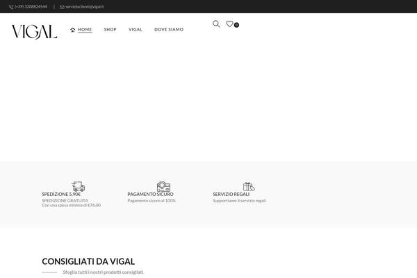 vigal.it site used Clima