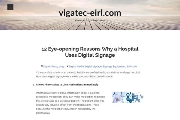 vigatec-eirl.com site used Toko Online