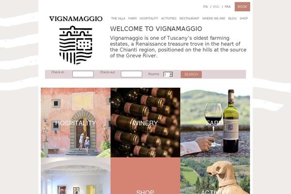 vignamaggio.it site used Scalia_theme