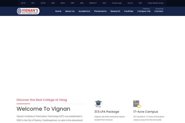 vignaniit.com site used Edugrade
