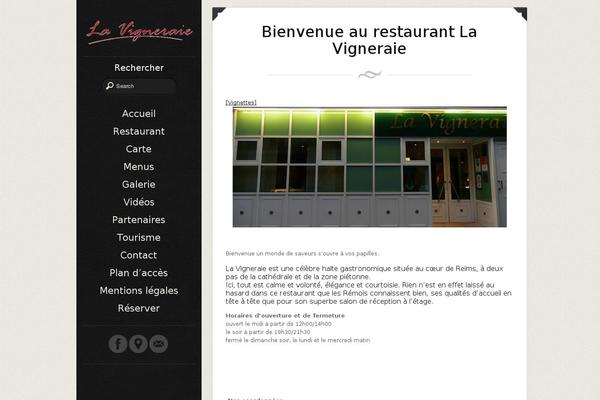 Eatery theme site design template sample