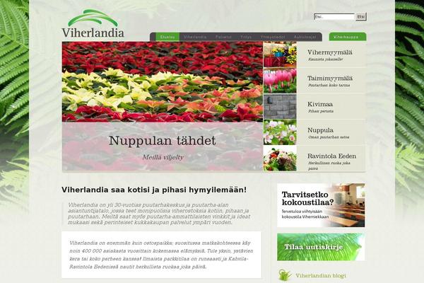 viherlandia.fi site used Viherlandia_responsive