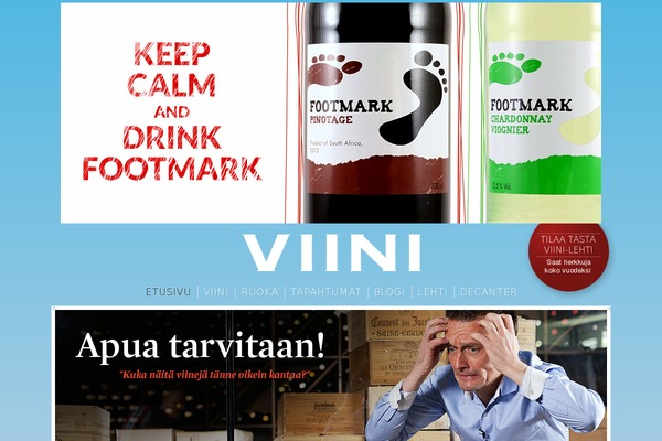 viinilehti.fi site used Cntrst-themework
