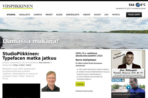 viispiikkinen.fi site used Frameblend