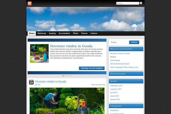 Graphene theme site design template sample