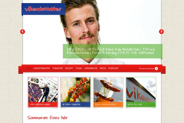 vikentomater.se site used Vikentomater