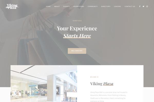 Sliva theme site design template sample