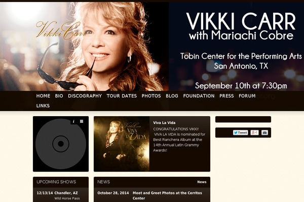 vikkicarr.com site used Soundcheck