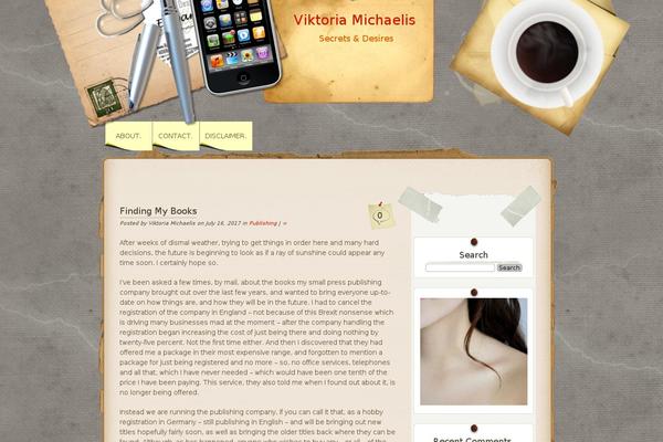 Desk Mess Mirrored theme site design template sample