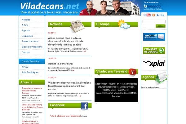 viladecans.net site used Vtv