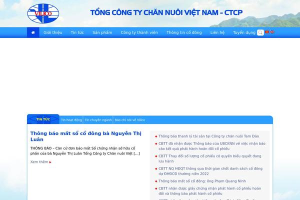 vilico.vn site used Webico