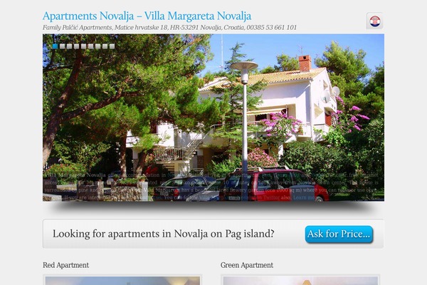 villa-margareta-novalja.com site used Boldyen