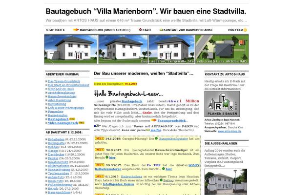 villa-marienborn.de site used Cutline-3