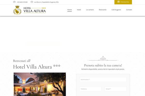 villaaltura.it site used Soho Hotel