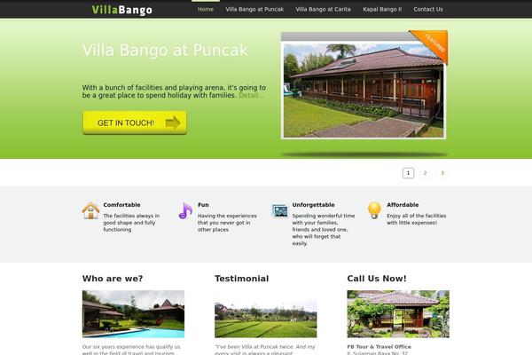 villabango.com site used Good-business