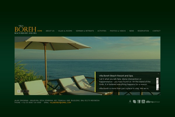 villaboreh.com site used Boreh