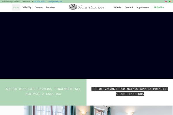 BeTheme Child theme site design template sample