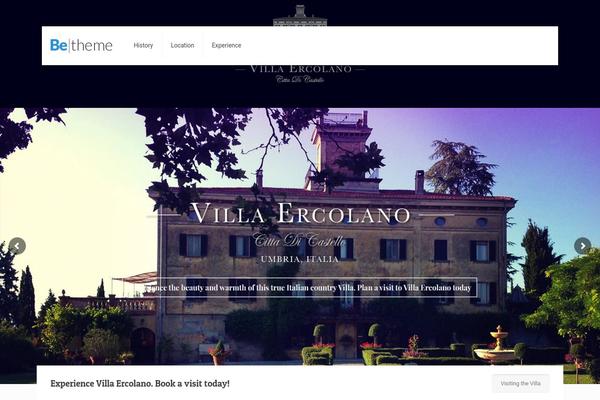 BeTheme theme site design template sample