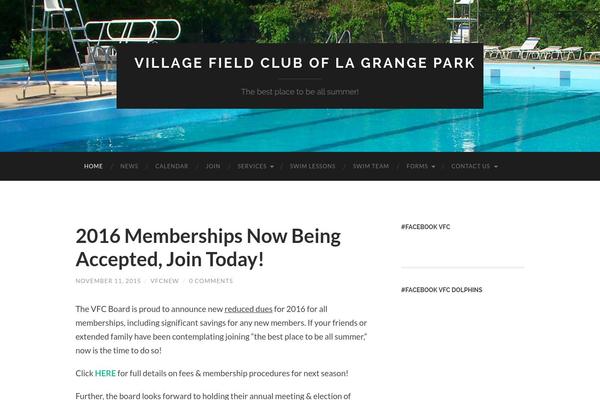 Hemingway theme site design template sample