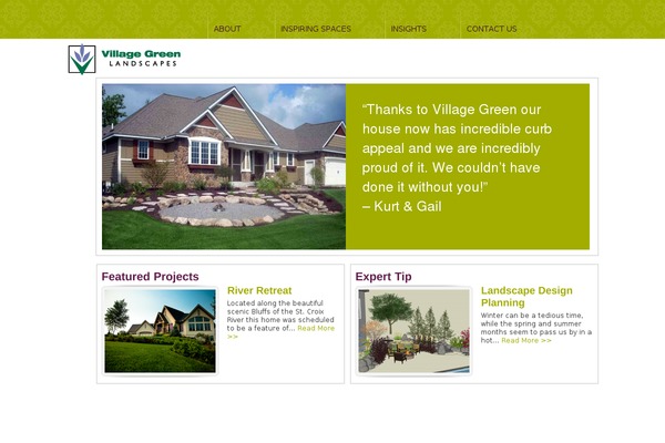 villagegreenlandscapes.com site used Villagegreen