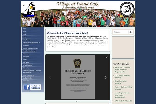 villageofislandlake.com site used Voil