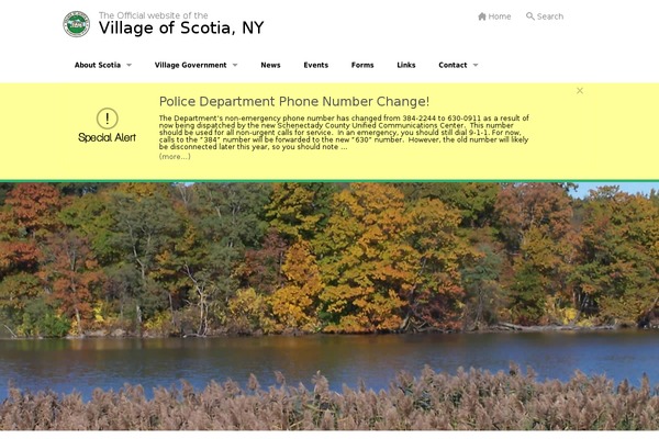 villageofscotia.org site used Vos