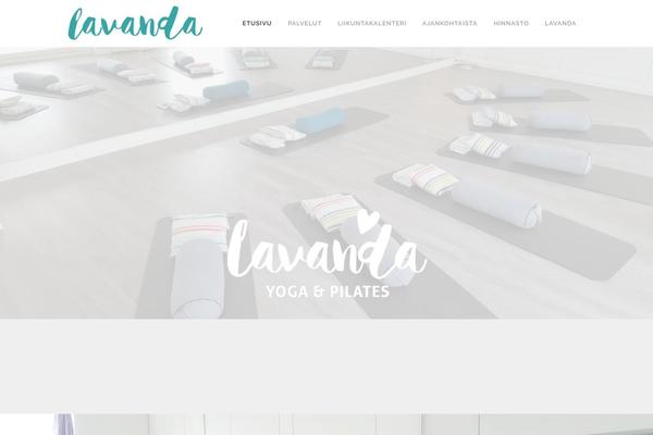 Bridge Child theme site design template sample