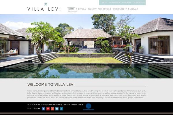 villalevi.com site used Levi
