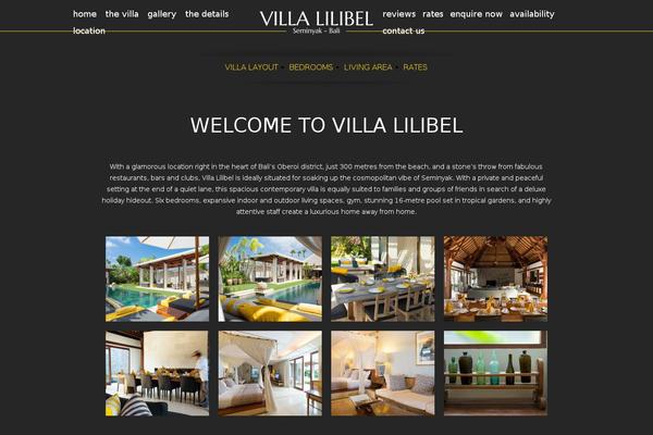 villalilibel.com site used Villalilibel