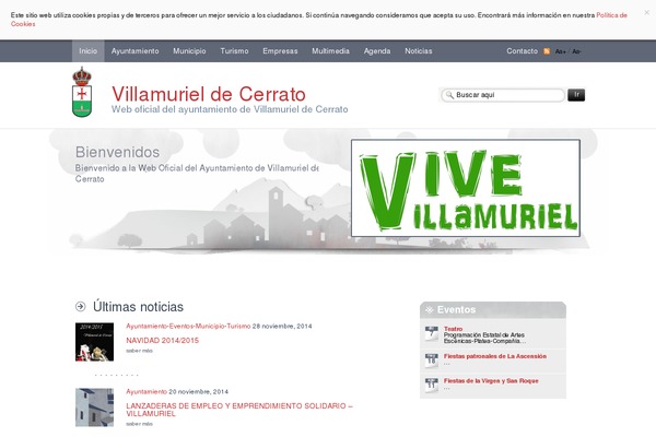 villamurieldecerrato.es site used Villamuriel