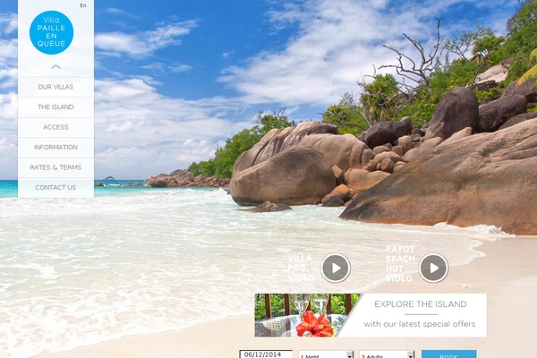 villapeqseychelles.com site used Vpeq