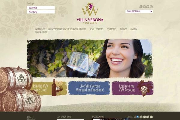 villaveronavineyard.com site used Villa-verona-vineyard
