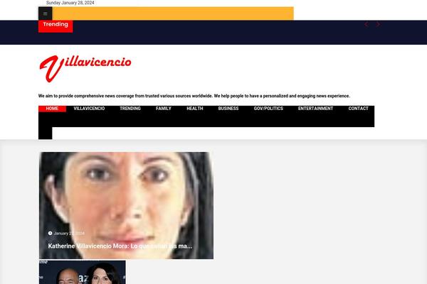villavicencio.com site used Newseqo-child