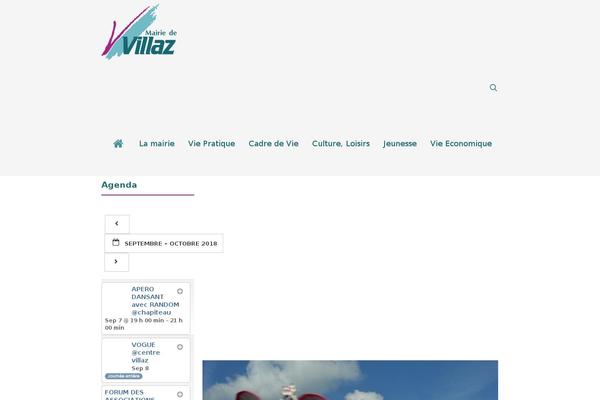 villaz.fr site used Villaz