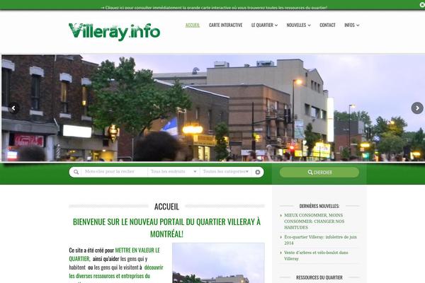 villeray.info site used Villeray
