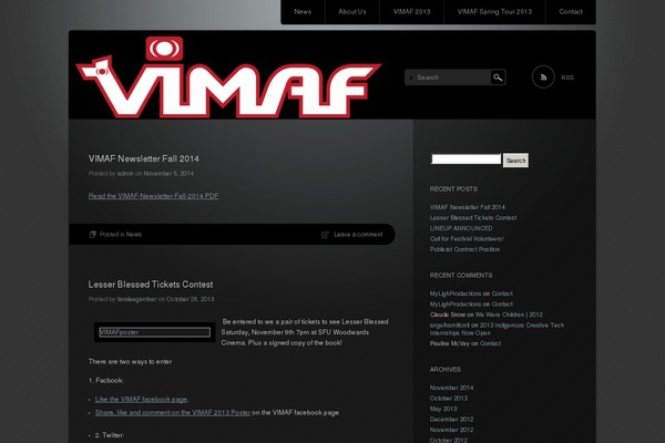 vimaf.com site used Piano-black-wpcom