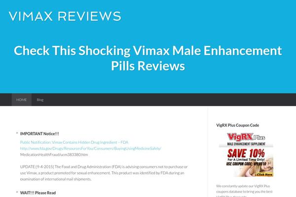 vimaxenhancement.com site used Centric Pro