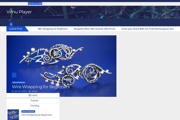 Newsup theme site design template sample